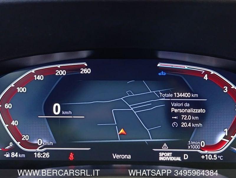 BMW Serie 5 520d 48V xDrive Business*LED*PACCHETTO LUCI*SEDILI IN PELLE*PDC*TELECAMERA*