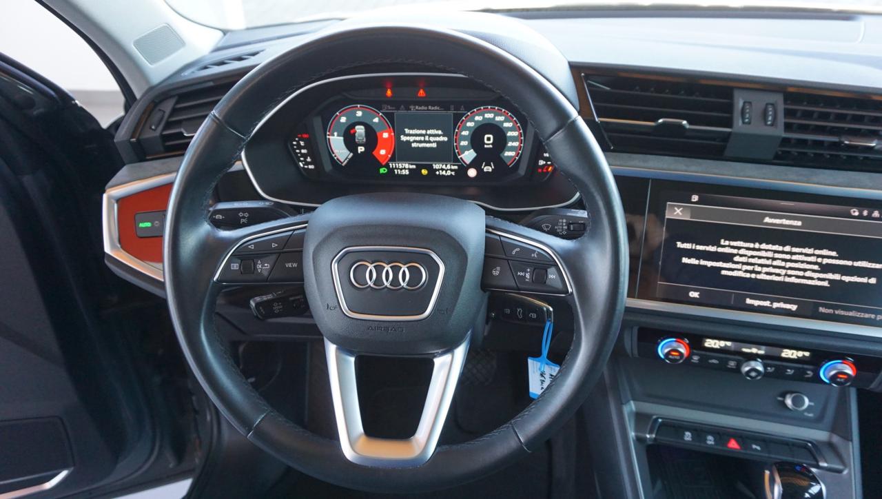 Audi Q3 40 2.0 tdi S line edition quattro 200cv s-tronic