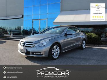 MERCEDES-BENZ E 250 CDI CABRIO BlueEFFICIENCY SPORT *MANUALE*