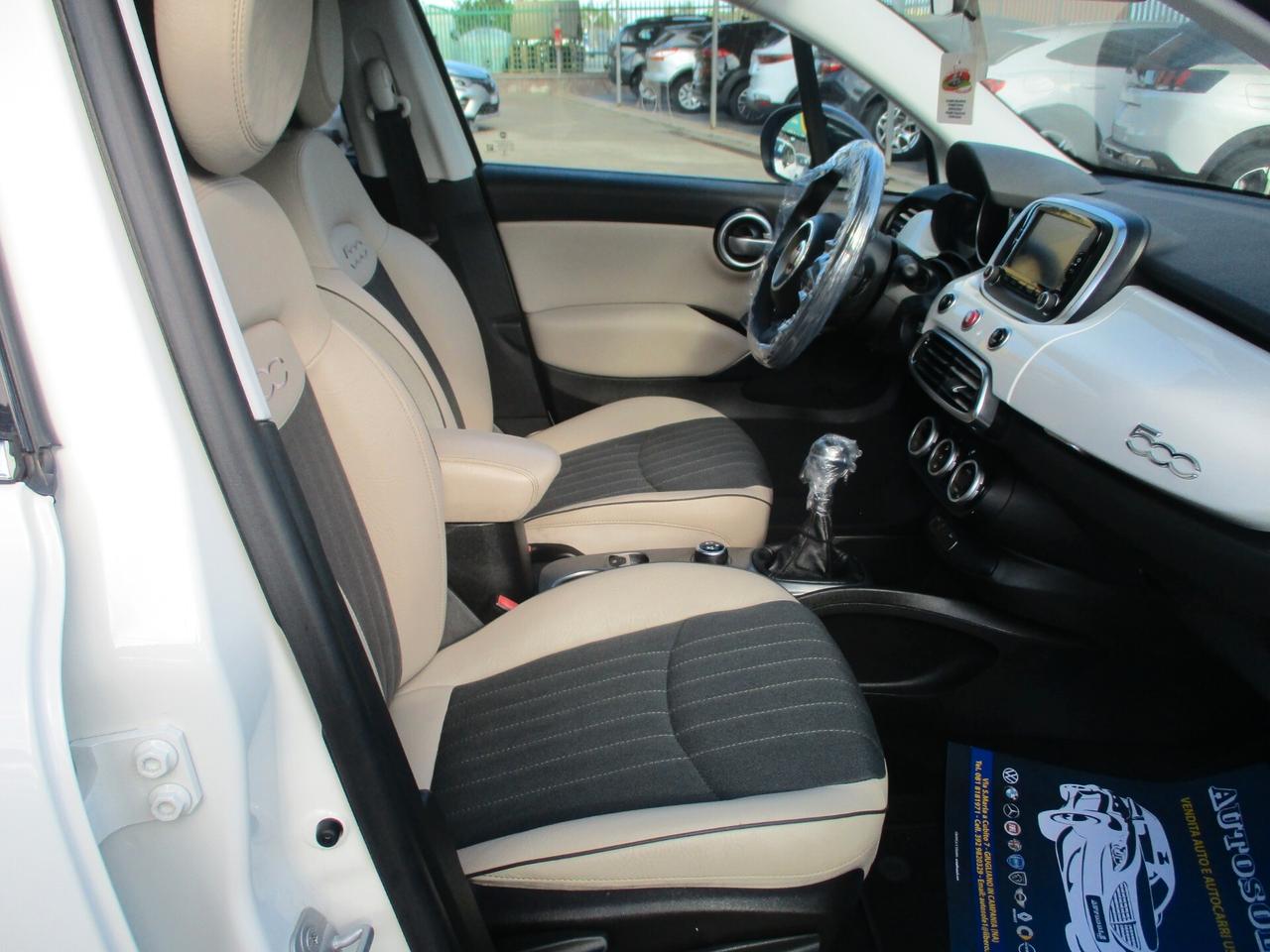 Fiat 500X 500 X 1.6 M-JET 120CV E6 LOUNGE PELLE/NAVIGATORE