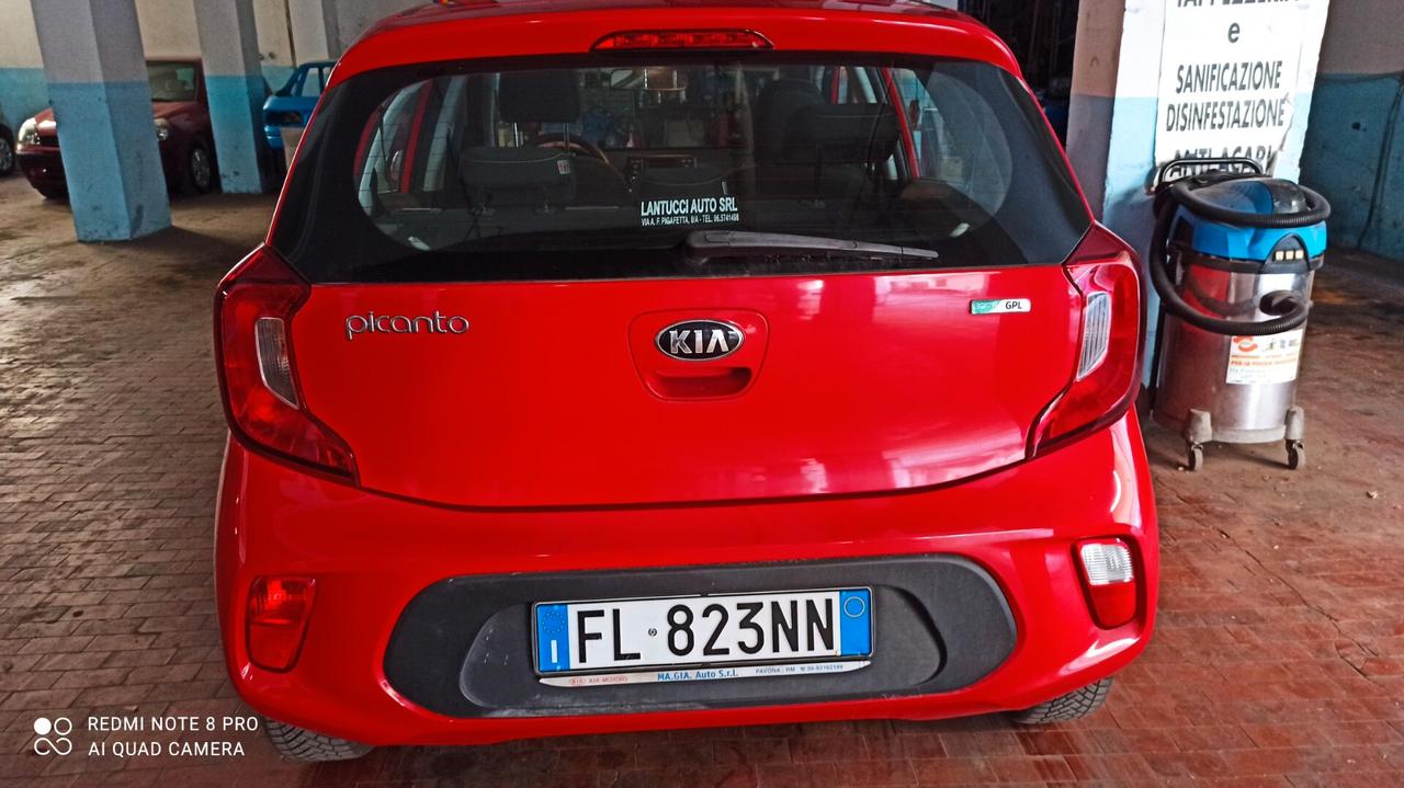 Kia Picanto 1.0 12V EcoGPL 5 porte City km 74.000