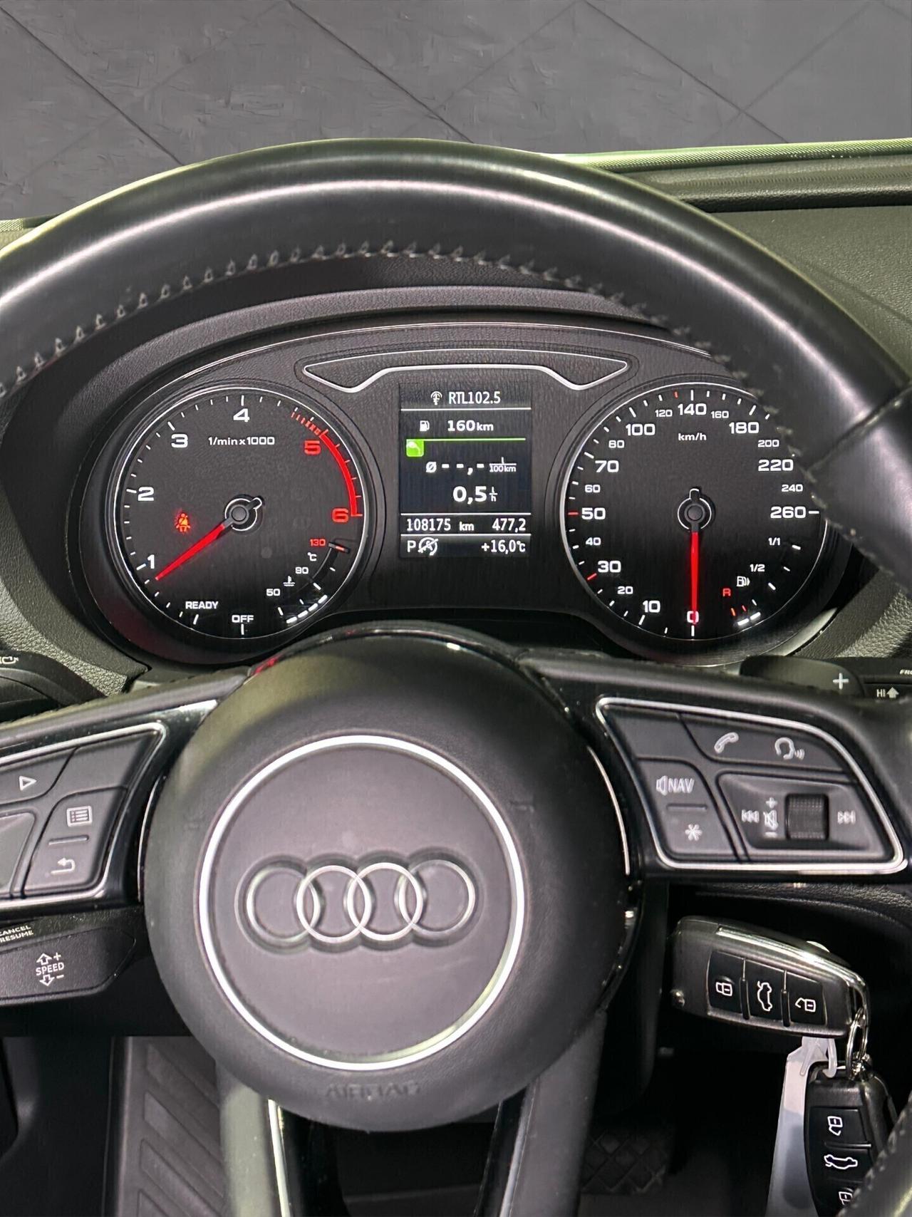 Audi A3 SPB ADMIRED 30 1.6 tdi 116cv s-tronic