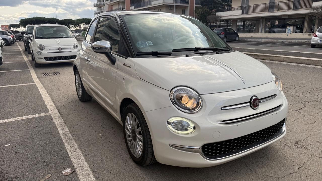 Fiat 500 1.0 Hybrid Dolcevita LED CAR PLAY PANORAMA CLIMA AUTOMATICO PELLEBICOLORE