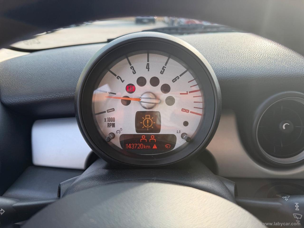 Mini 3p. One 75cv Garanzia 12 mesi