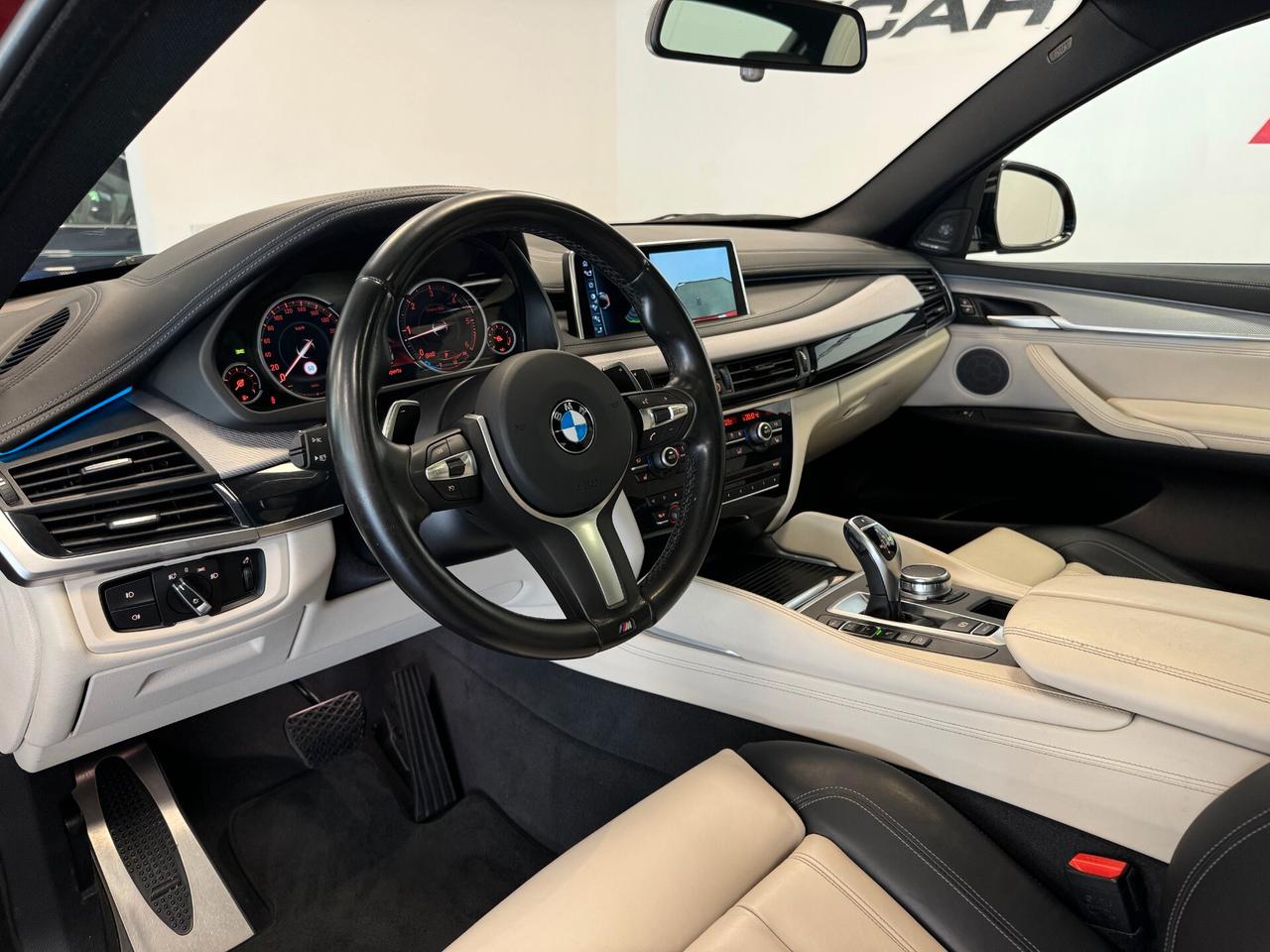 Bmw X6 xDrive30d 258CV Msport FLAMENCO RED INTERNI INDIVIDAUL TAGLIANDI