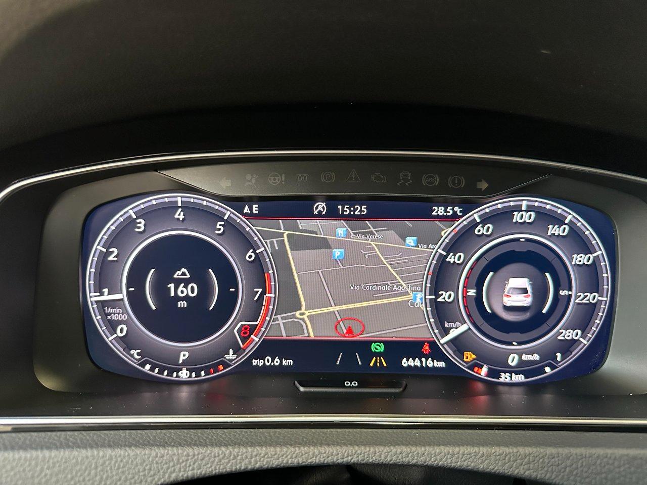 Volkswagen Golf 5 Porte 2.0 tsi Gti TCR 290cv dsg-Tetto-DCC-Carplay-Camera-FULL