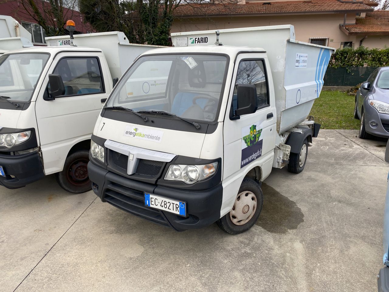 PIAGGIO PORTER 1300 RIBALTABILE TRASPORTO RIFIUTI