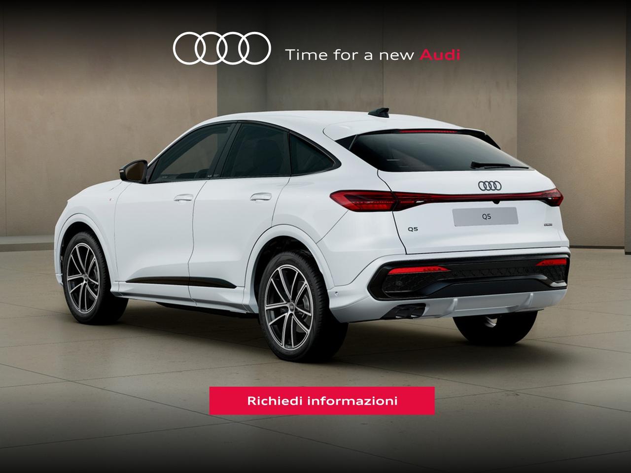 Audi Q5 sportback 2.0 tdi mhev+ s line edition quattro 204cv s-tronic