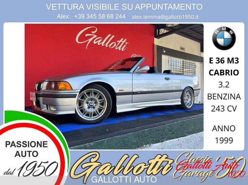 BMW Serie 3 M3 3.2 CABRIO