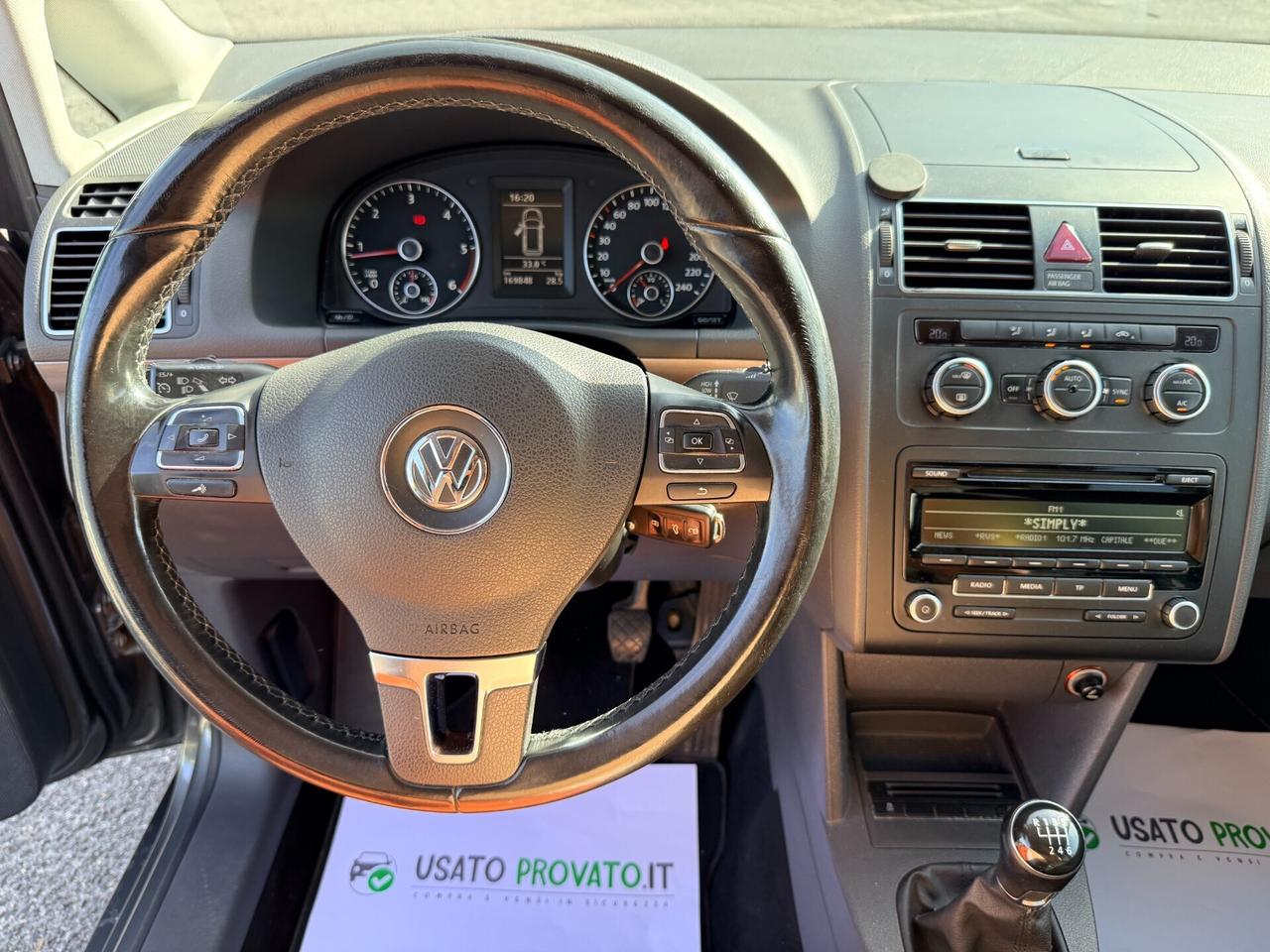 VW Touran 7 POSTI 1.6 Tdi 105cv E5 UNIPRO