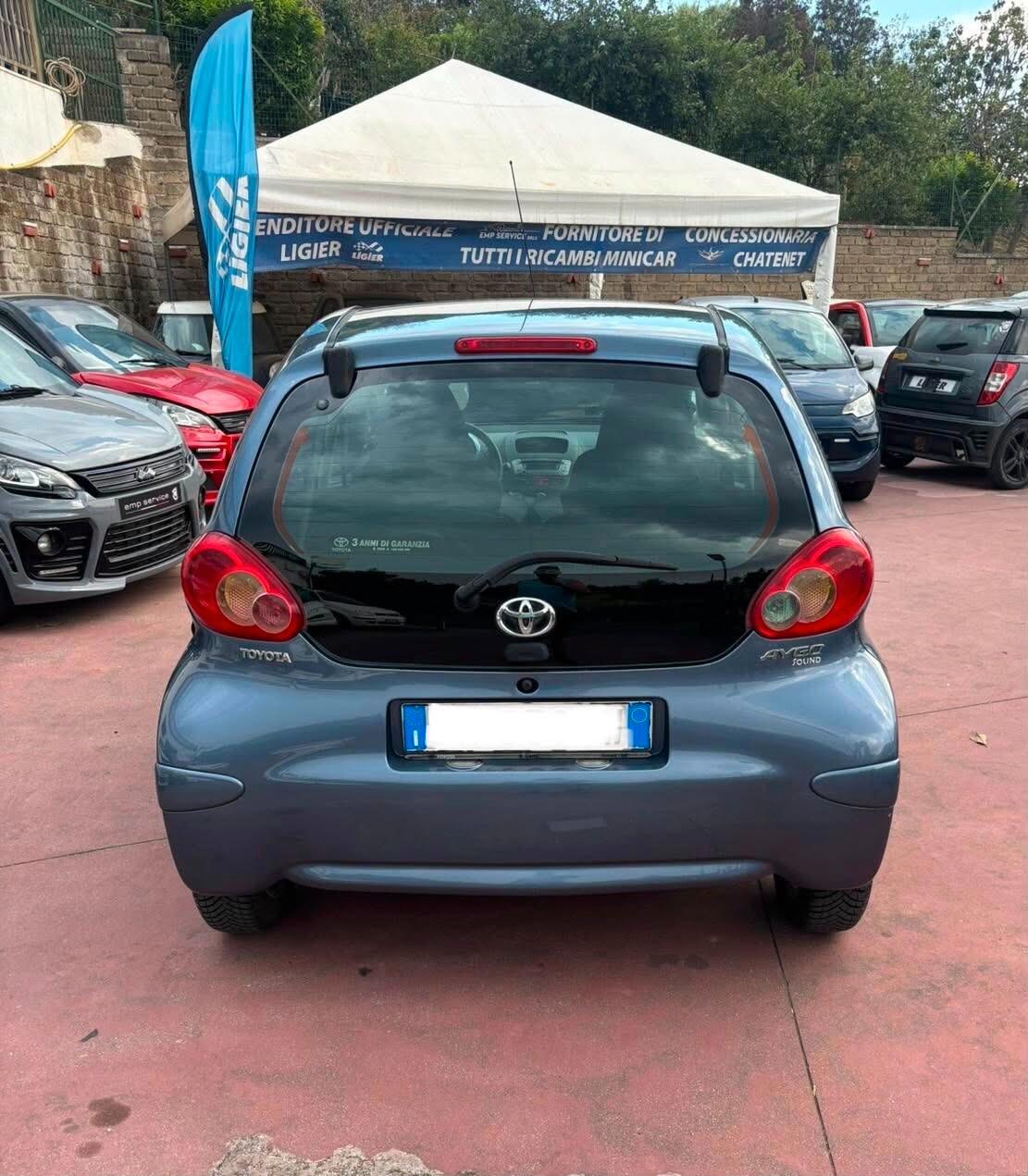 Toyota Aygo 1.0 12V VVT-i 5 porte Sound
