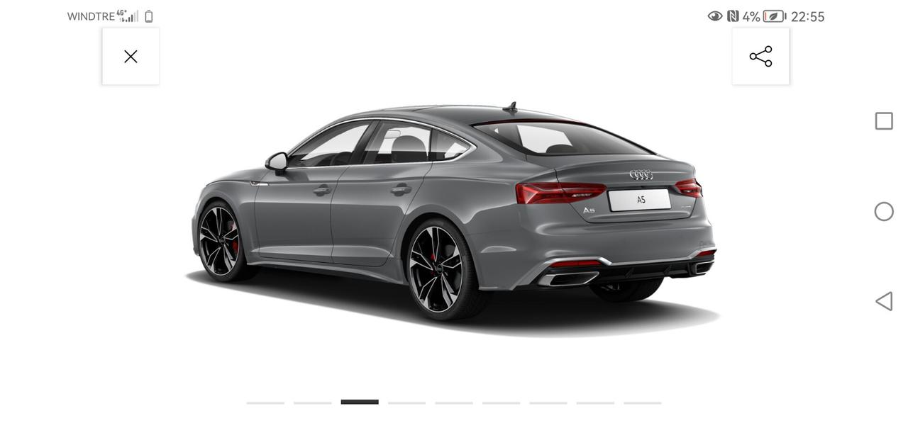 Audi A5 SPB 40 TDI quattro S tronic S line edition TETTO LED B&O 20