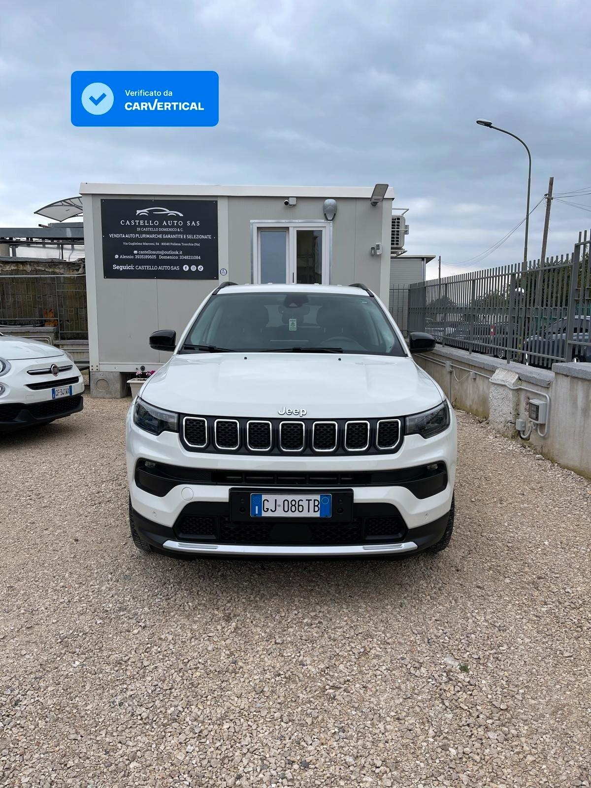Jeep Compass 1.3cc Turbo T4 190cv PHEV AT6 4xe Limited