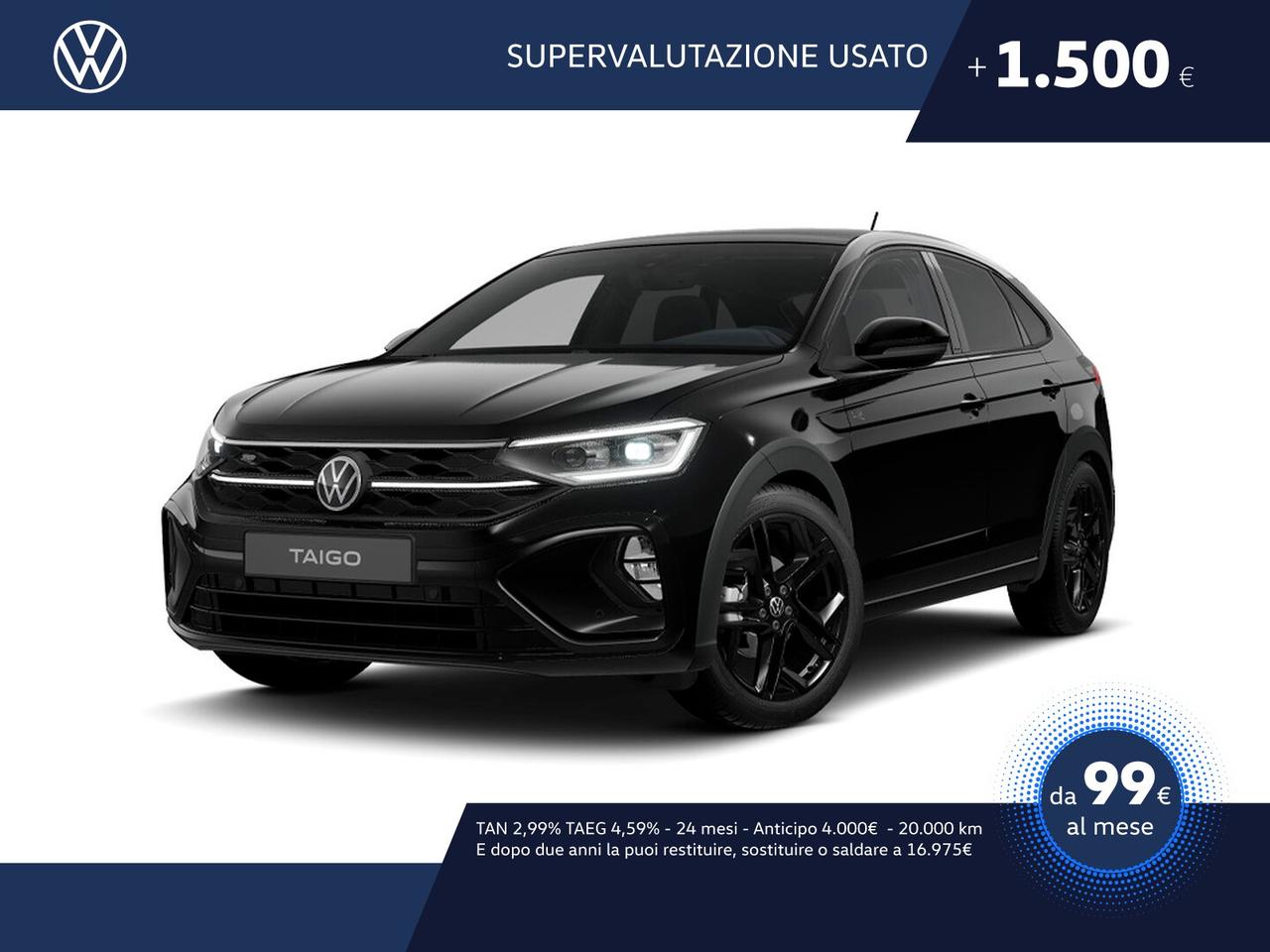 Volkswagen Taigo 1.0 tsi r-line plus 115cv