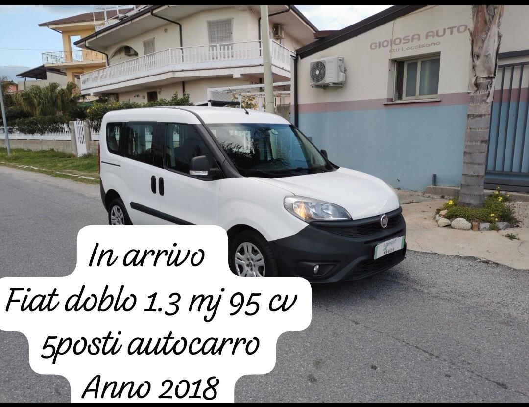 Fiat Doblò 1.3 MJT 5 posti autocarro 2018