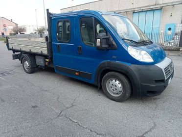 AUTOCARRO FIAT DUCATO CON CASSONE RIBALTABILE TRILATERALE CON CABINA ALLUNGATA