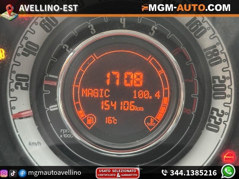 Fiat 500 1.2 Lounge + GPL Km 153.000