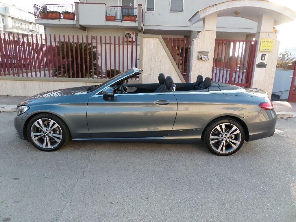 MERCEDES BENZ C 220 D CABRIO PREMIUM PLUS AUT - Navi-2 Park-Retrocamera-Cerchi 18