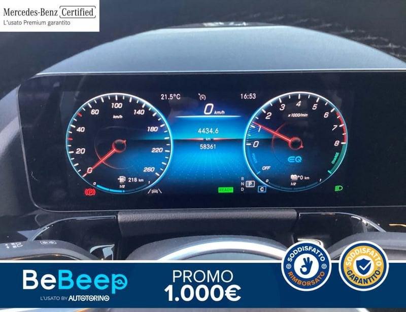 Mercedes-Benz GLA 250 E PHEV (EQ-POWER) SPORT PLUS AUTO