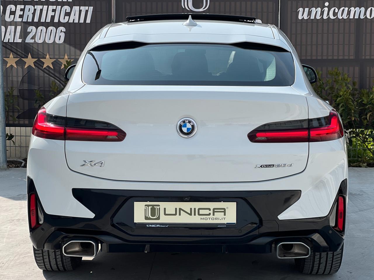 Bmw X4 xDrive20d 48V Msport 2.0 190cv UNICO PROPRIETARIO IVA ESPOSTA