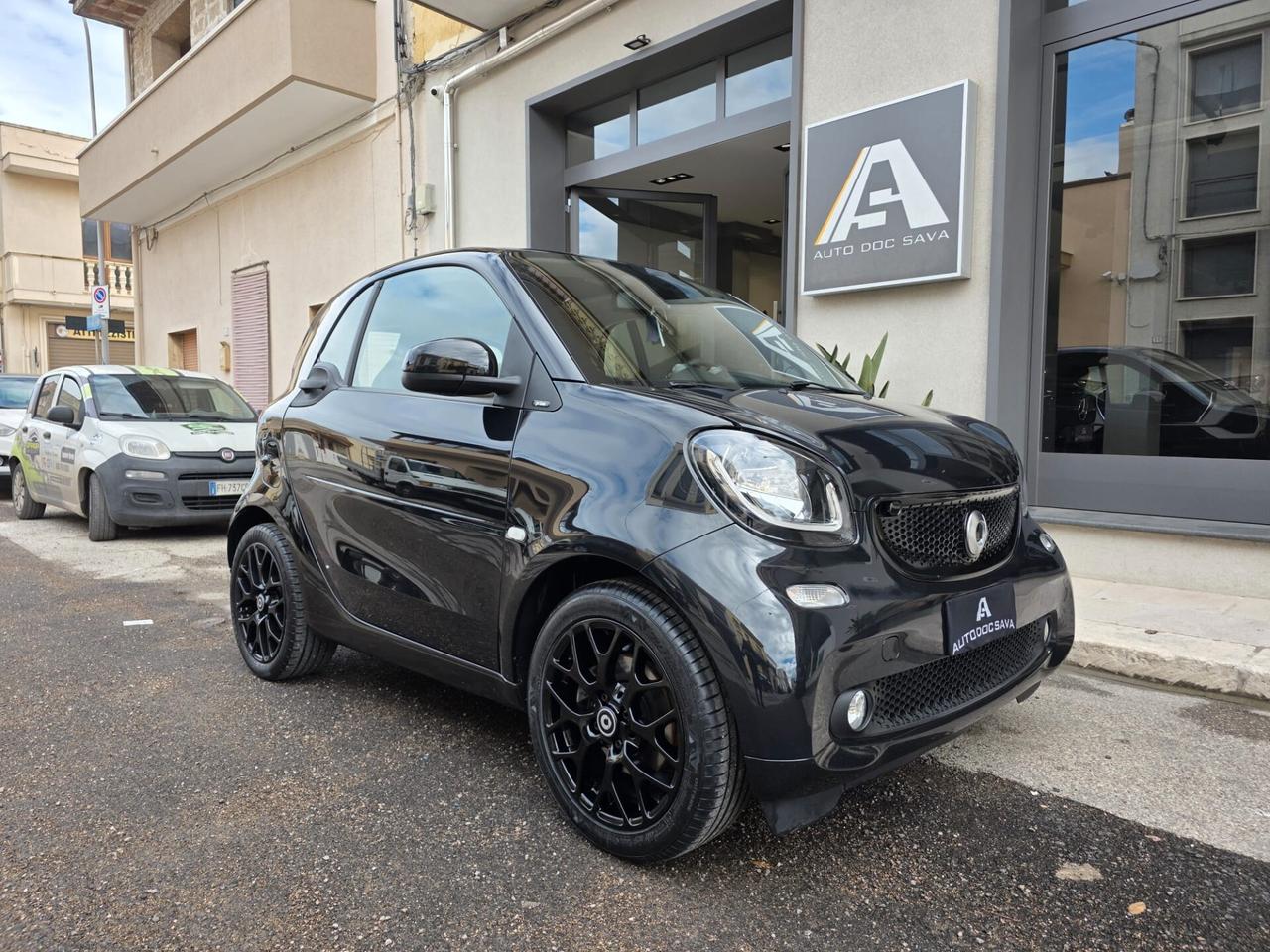 Smart ForTwo 1000 cc Turbo Autom. Prime+Led Diurni+Navy+Pelle...