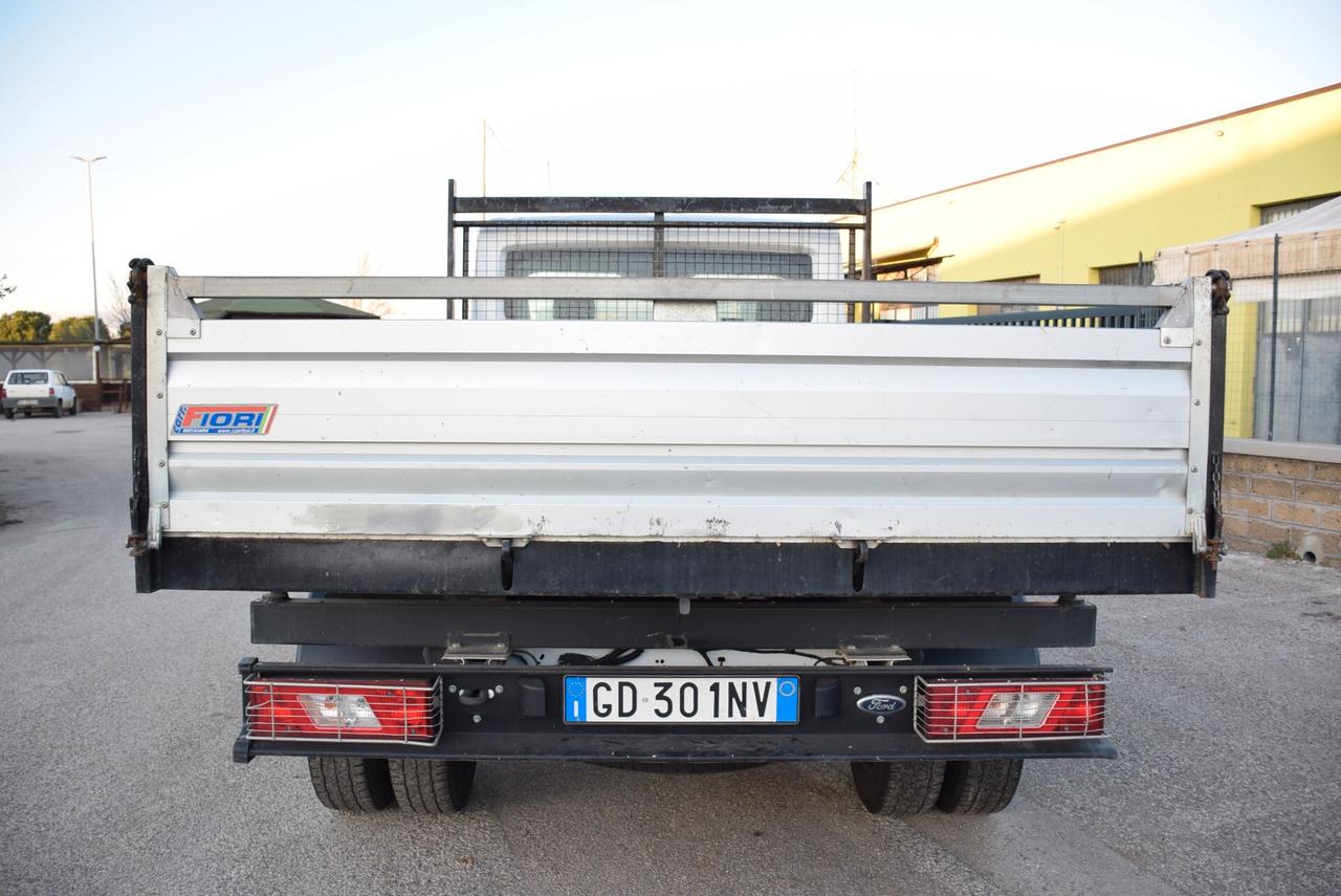 FORD Transit CON RIBALTABILE - 3 POSTI - T/P 350L 2.0TD ECO 130CV 6M - CLIMA - IVA DETRAIBILE