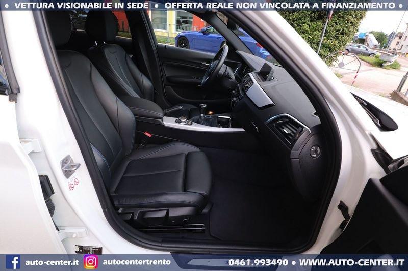 BMW Serie 1 118i MSport Shadow Edition MANUALE M-sport LCI