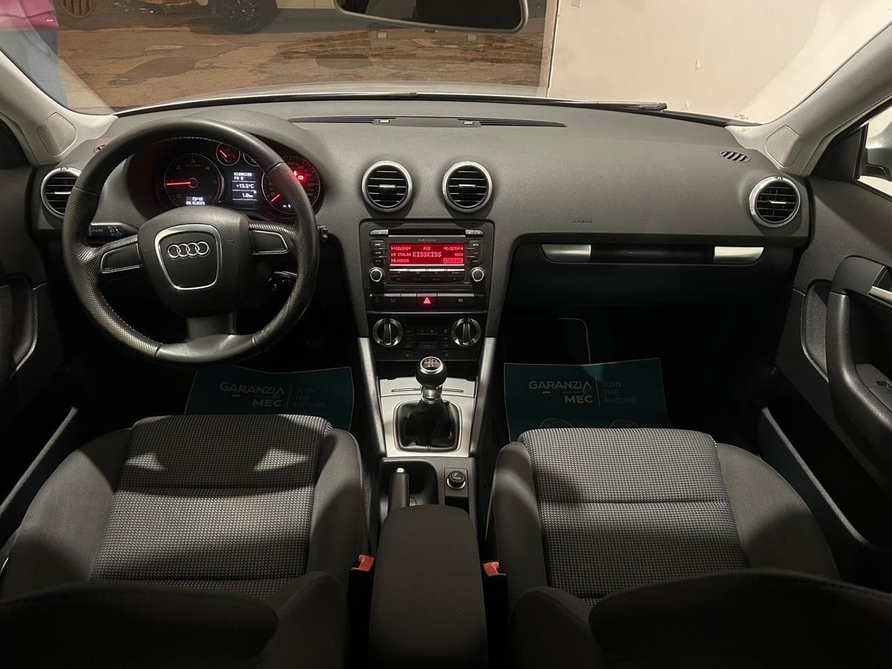 Audi A3 SPB 1.6 TDI 105 CV DA AMATORE