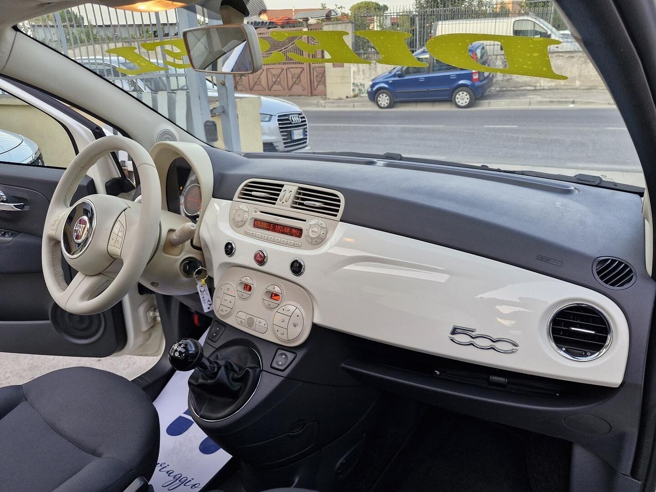 FIAT 500 1.3 MTJ 95CV TETTO APRIBILE 110000KM 2012