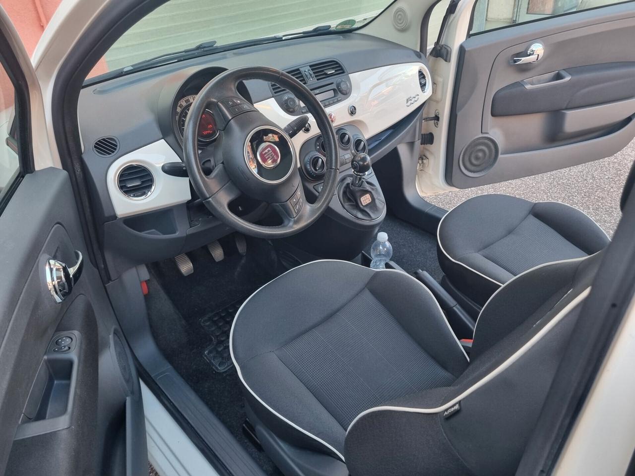 Fiat 500 1.2 Lounge anno 2015 km 72000 neopat