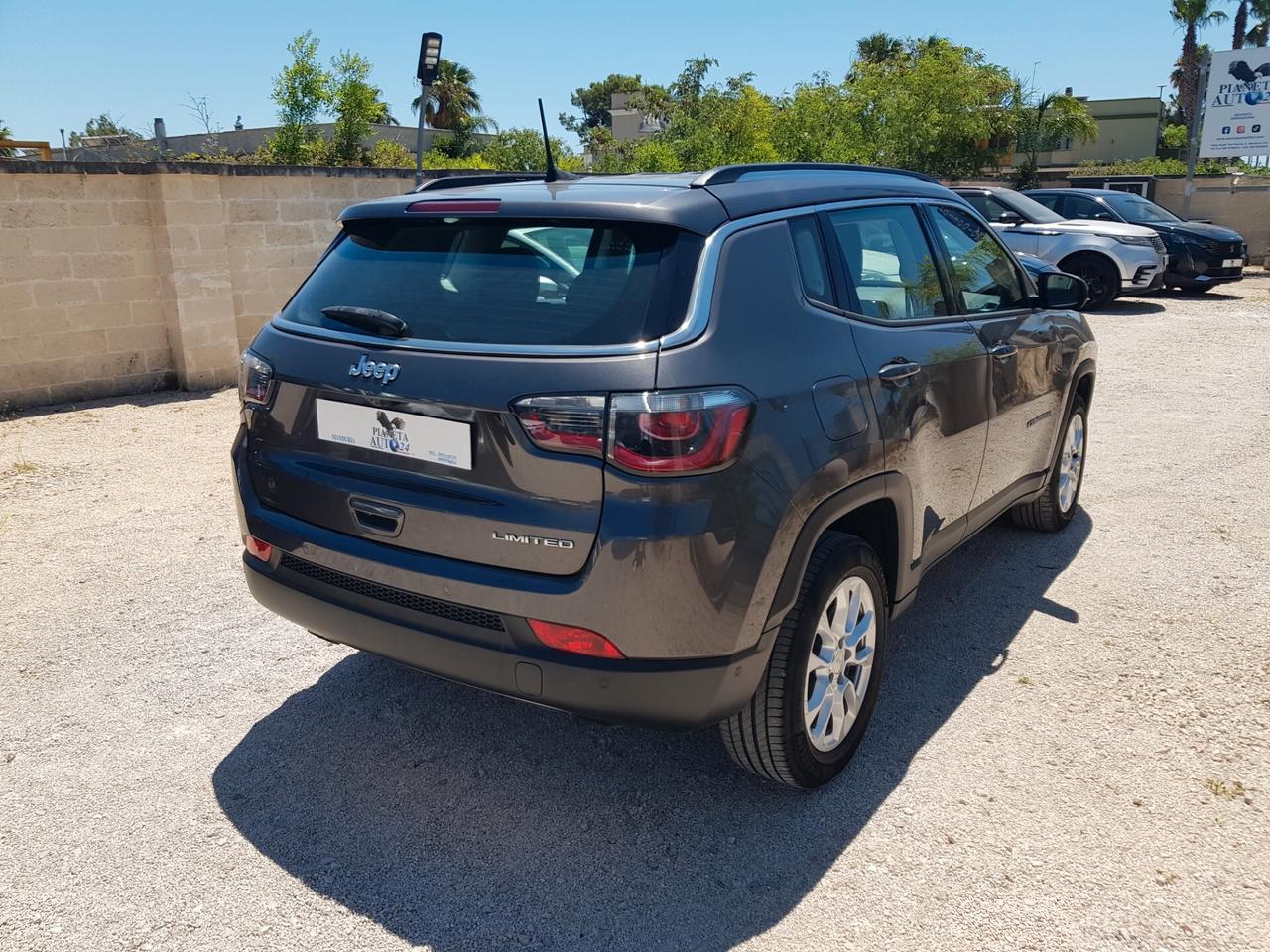 Jeep Compass 1.6 Mjt 120cv Limited Navy Pelle Led Rcam
