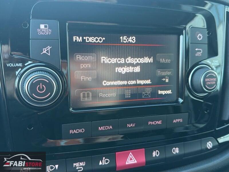 FIAT Doblò Cargo 1.6 Mjet 105 Cv PC-TN Lounge 3 POSTI - Navi, Bluetooth, P. Laterale ecc