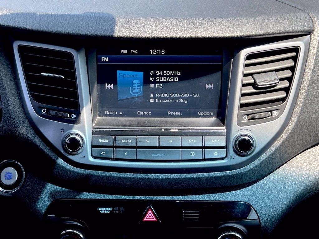 HYUNDAI Tucson 1.7 crdi Classic 2wd 115cv del 2016