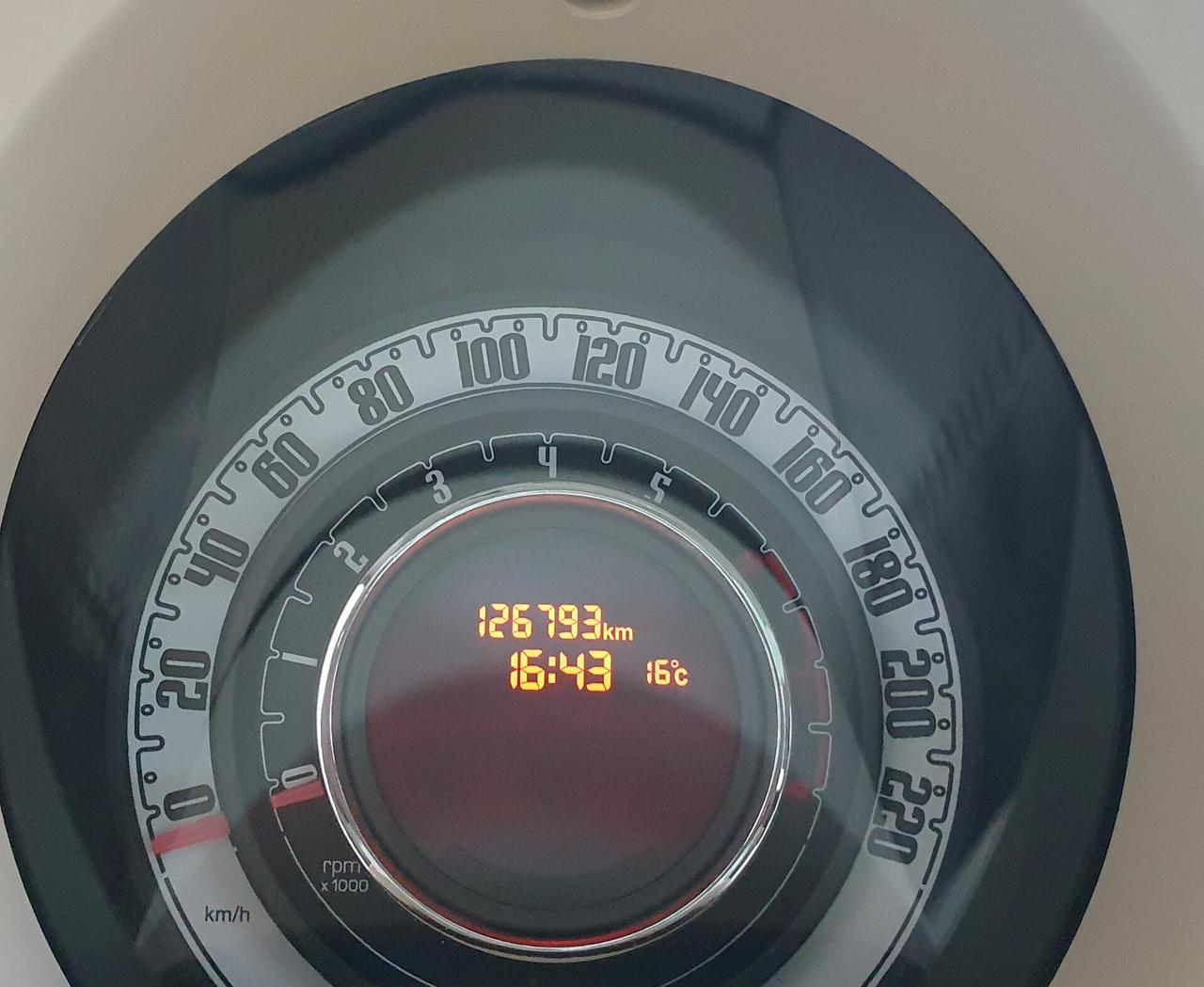 Fiat 500 1.2 BENZ/GPL - 2013- KM. 126000