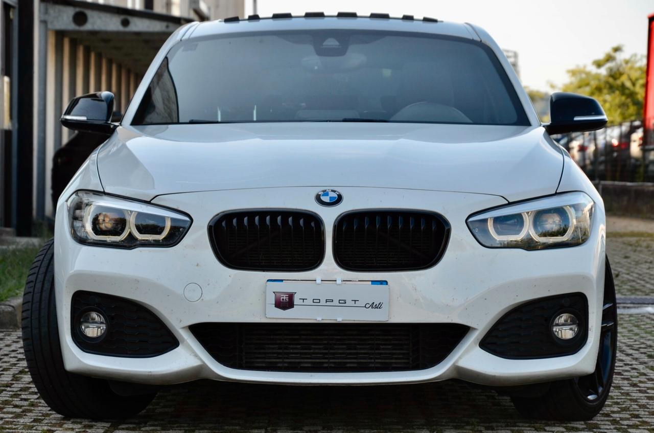 BMW 120d MSPORT 5p 190cv AUTO, TETTO, EURO 6B, SERVICE CON FATTURE, NAVI, PERMUTE