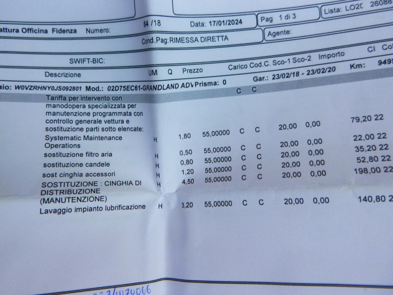 Opel Grandland X 1.2 Turbo 12V 130 CV Start&Stop Ultimate