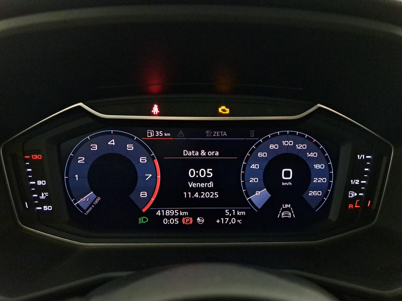 Audi A1 sportback 25 1.0 tfsi admired my20