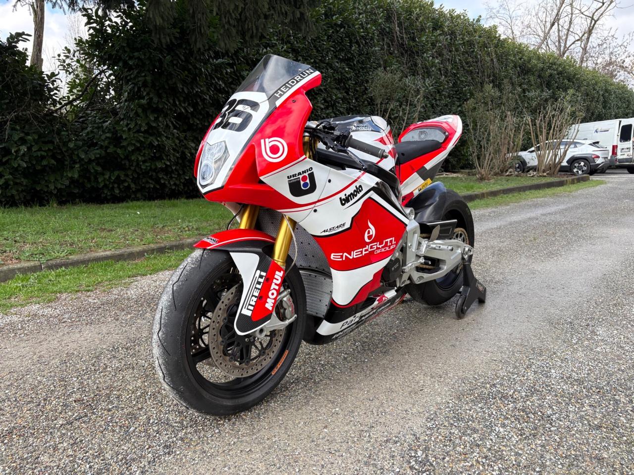 Bimota BB3 con motore/elettronica BMW HP4