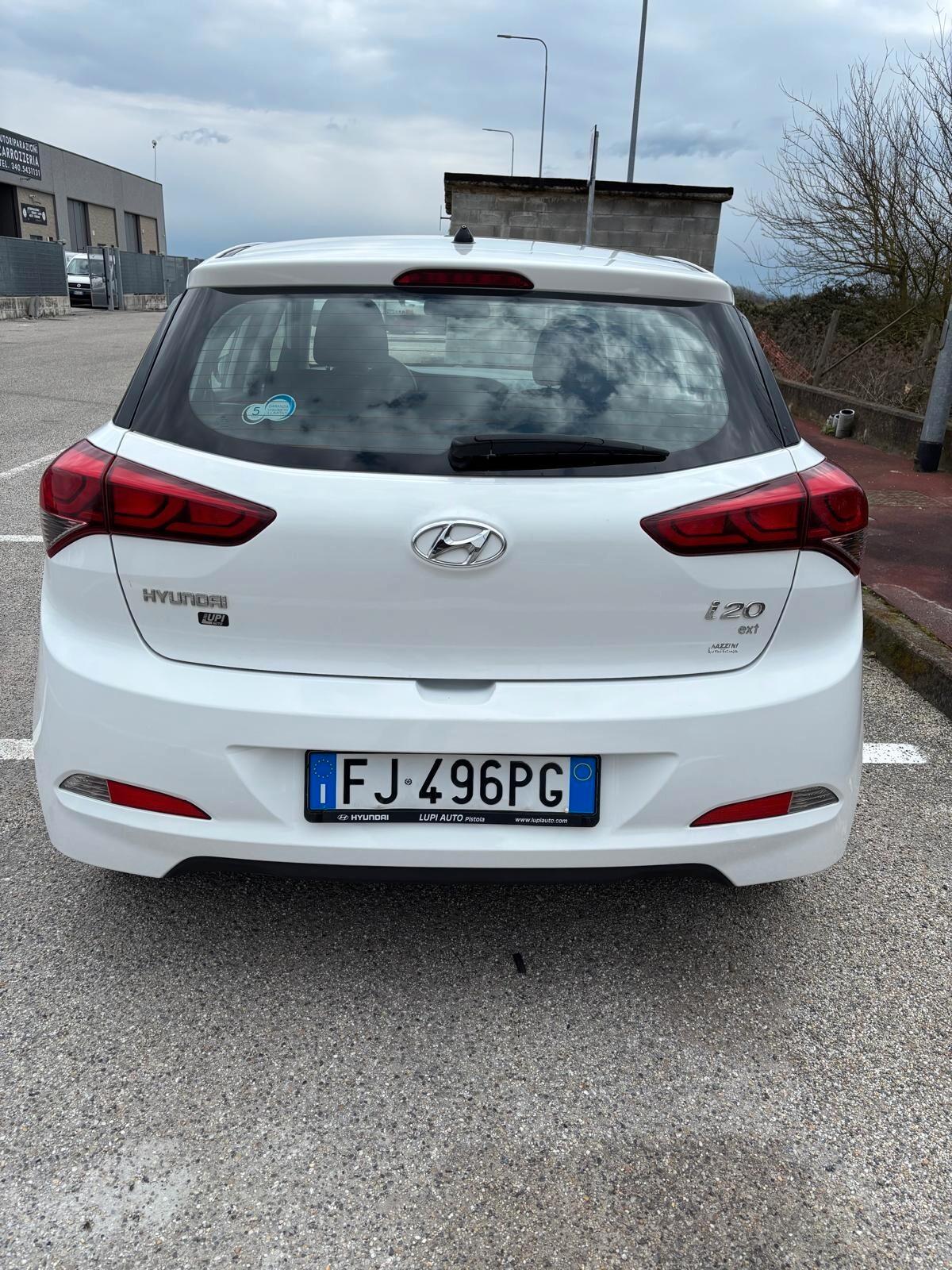 Hyundai i20 1.2 GPL 84 CV 5 porte Econext Comfort UNICO PROPRIETARIO neopatentati