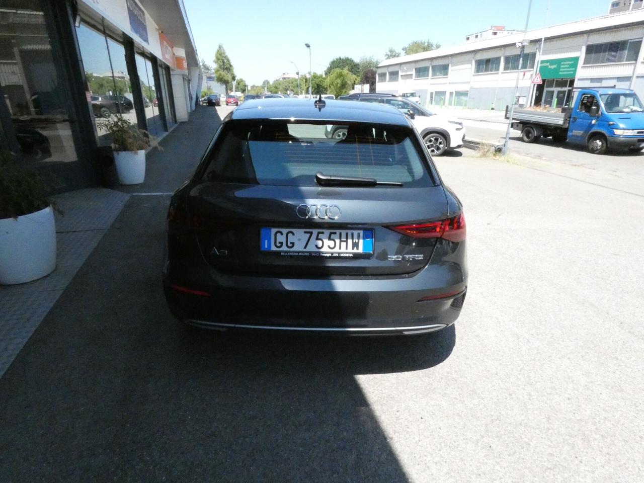AUDI A3 4ª serie A3 SPB 30 TFSI S tronic Busin...