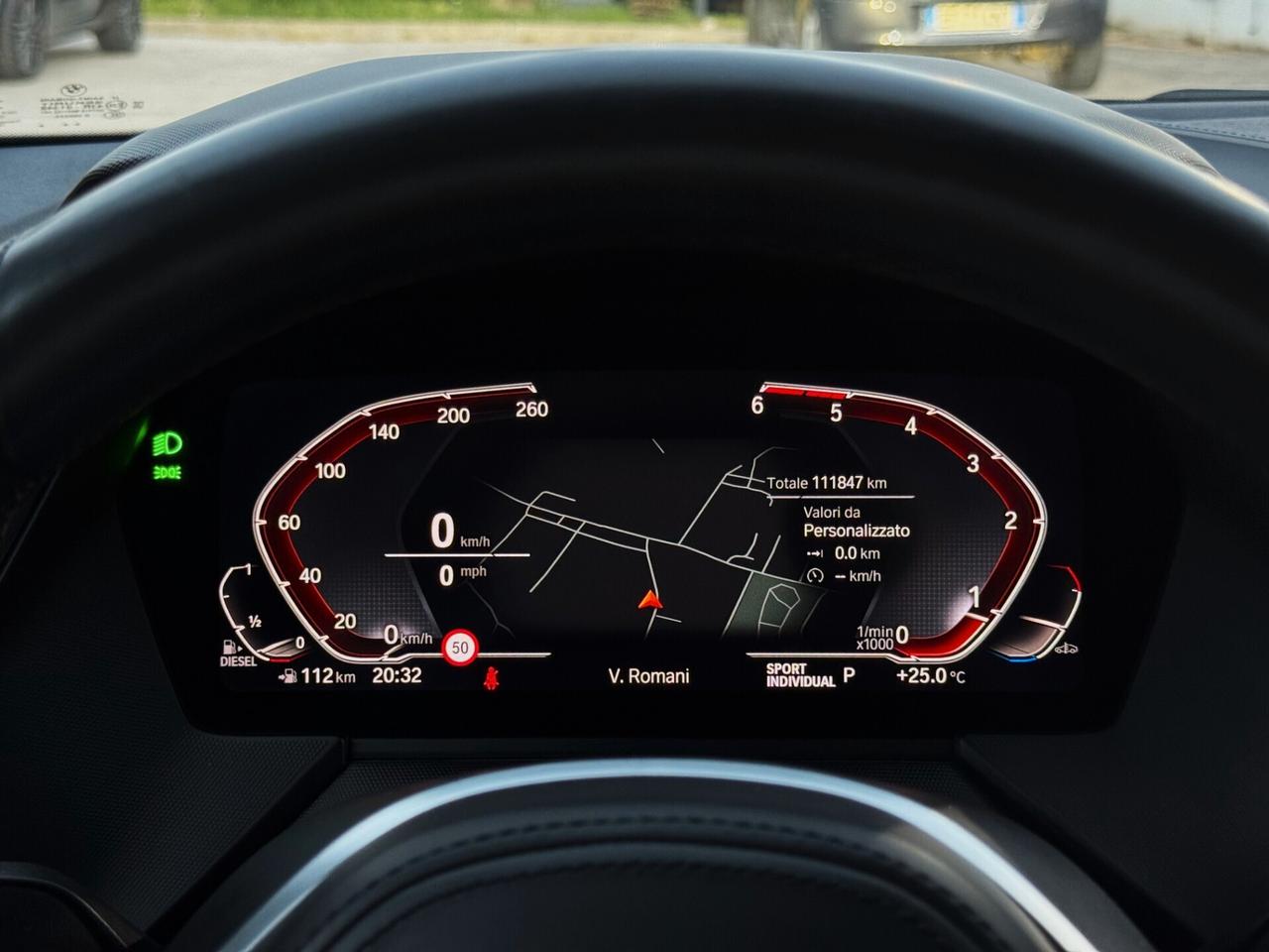 BMW 116 d Msport Auto PACK LUCI CAM SHADOW