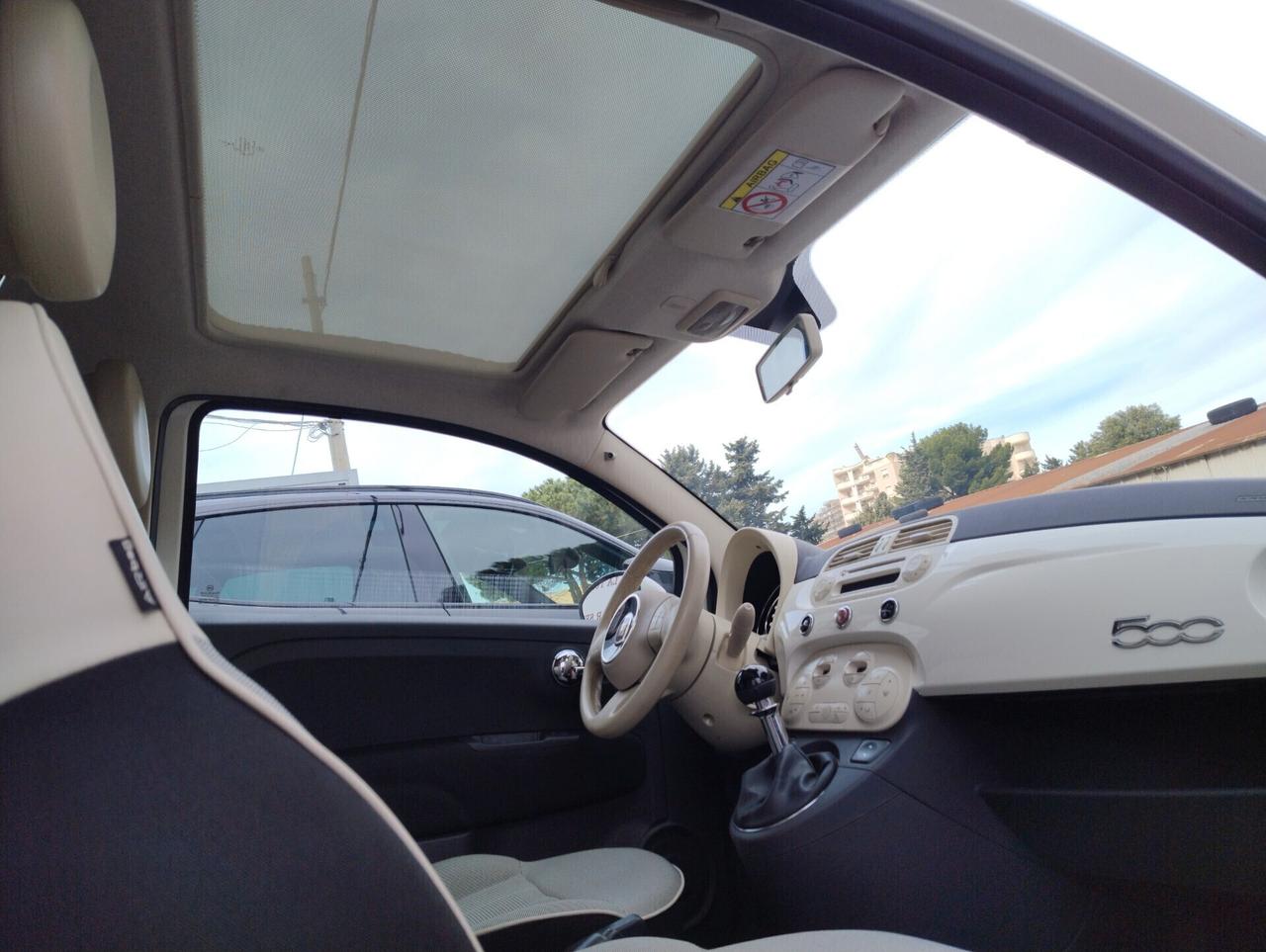 Fiat 500 1.2 Lounge 69CV NEOPATENTATI - 2015