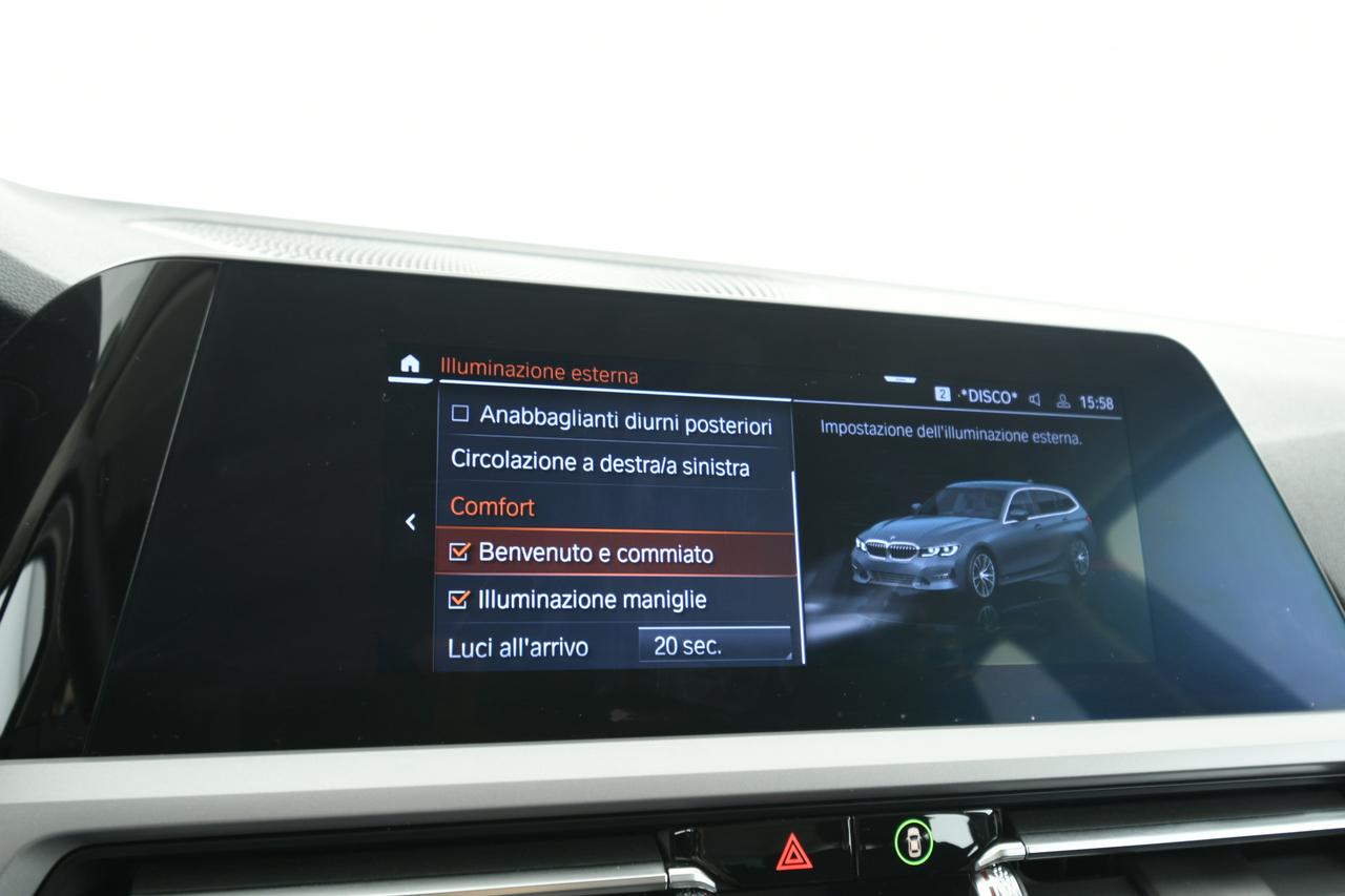 BMW 320d Touring mhev 48V xdrive Business Advantage auto APP CONNECT