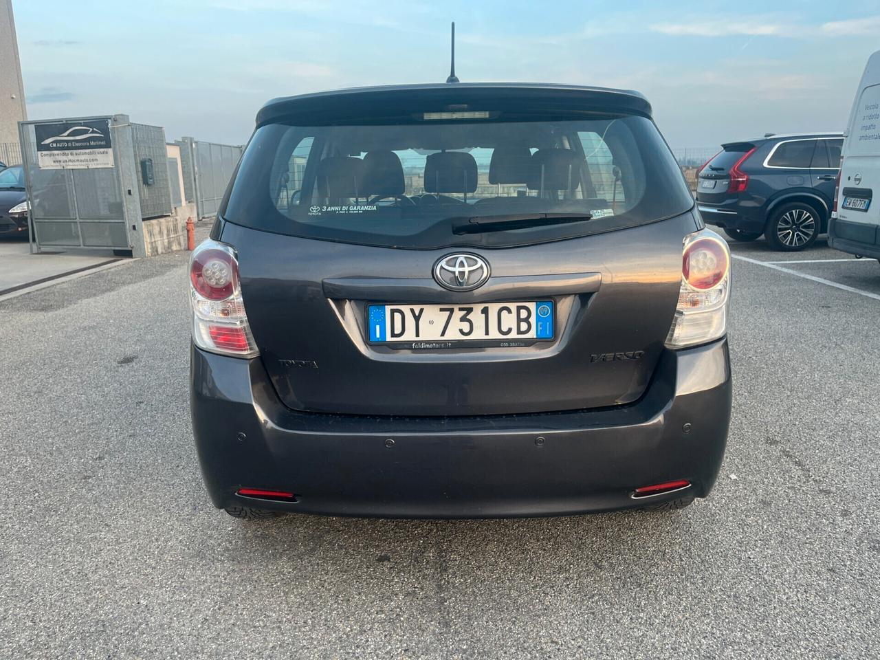 Toyota Verso 1.6 Sol CON SOLI 91.900 KM CERTIFICATI TOYOTA UNICO PROPRIETARIO, 5 posti