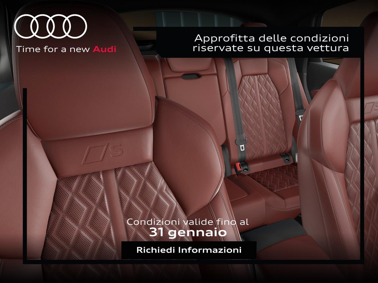 Audi SQ5 ssportback 3.0 tfsi mhev+ sport attitude quattro 367cv s-tronic