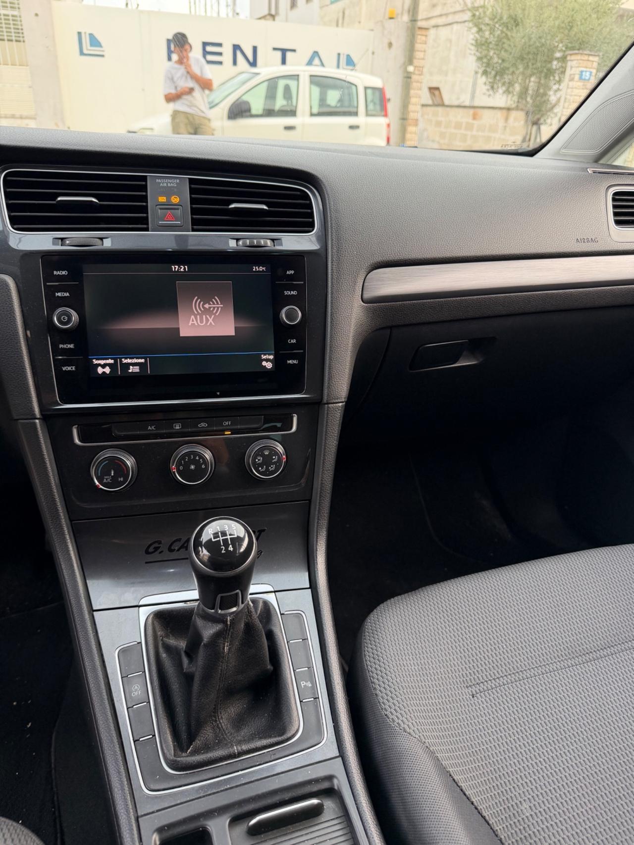 Volkswagen Golf 7.5 1.6 TDI 115 CV BlueMotion Technology-2017/LED/COMANDI