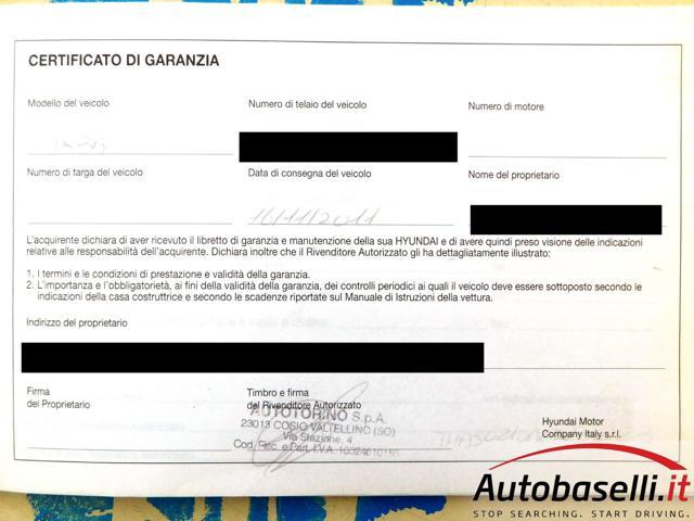HYUNDAI iX35 1.7 CRDI 2WD COMFORT 116CV, GARANZIA 12 MESI