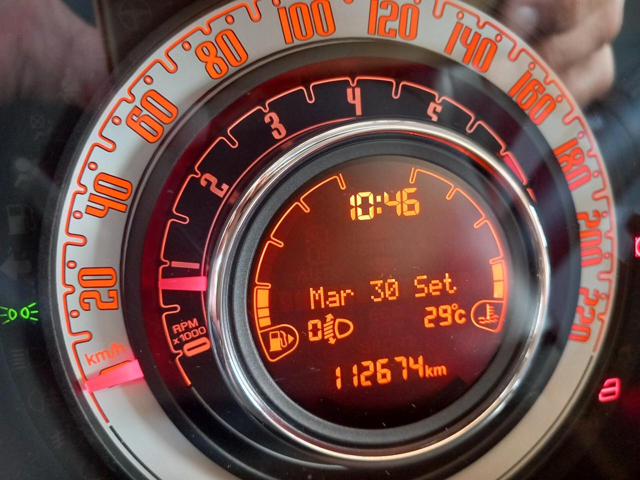Fiat 500 1.2 EasyPower Pop GPL imp. rinnovato 2035 navigatore GOMME NUOVE PERFETTA
