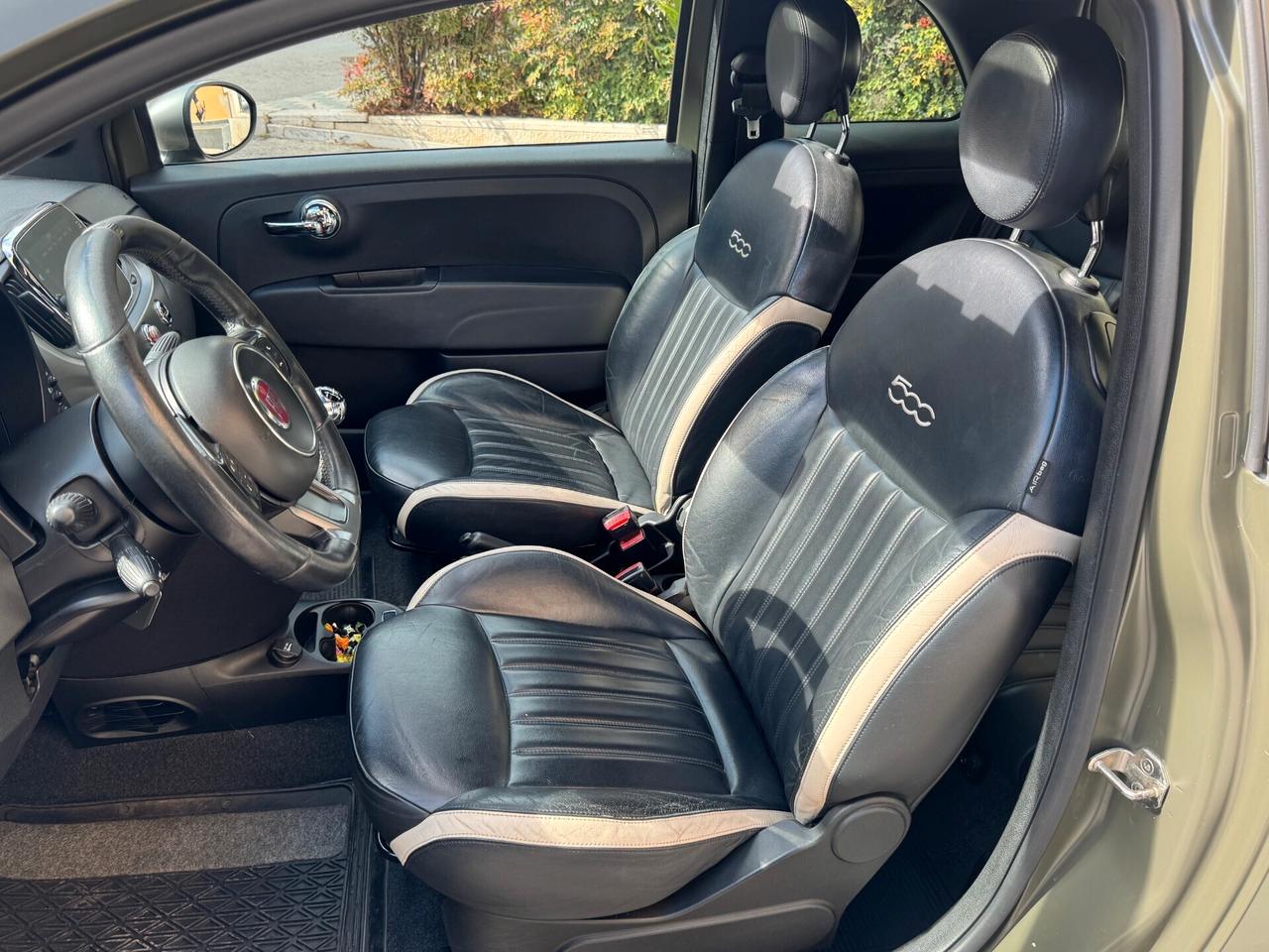 FIAT 500 1.3 MJ 95 CV. E6 RIVA TETTO+PELLE+BIXENO