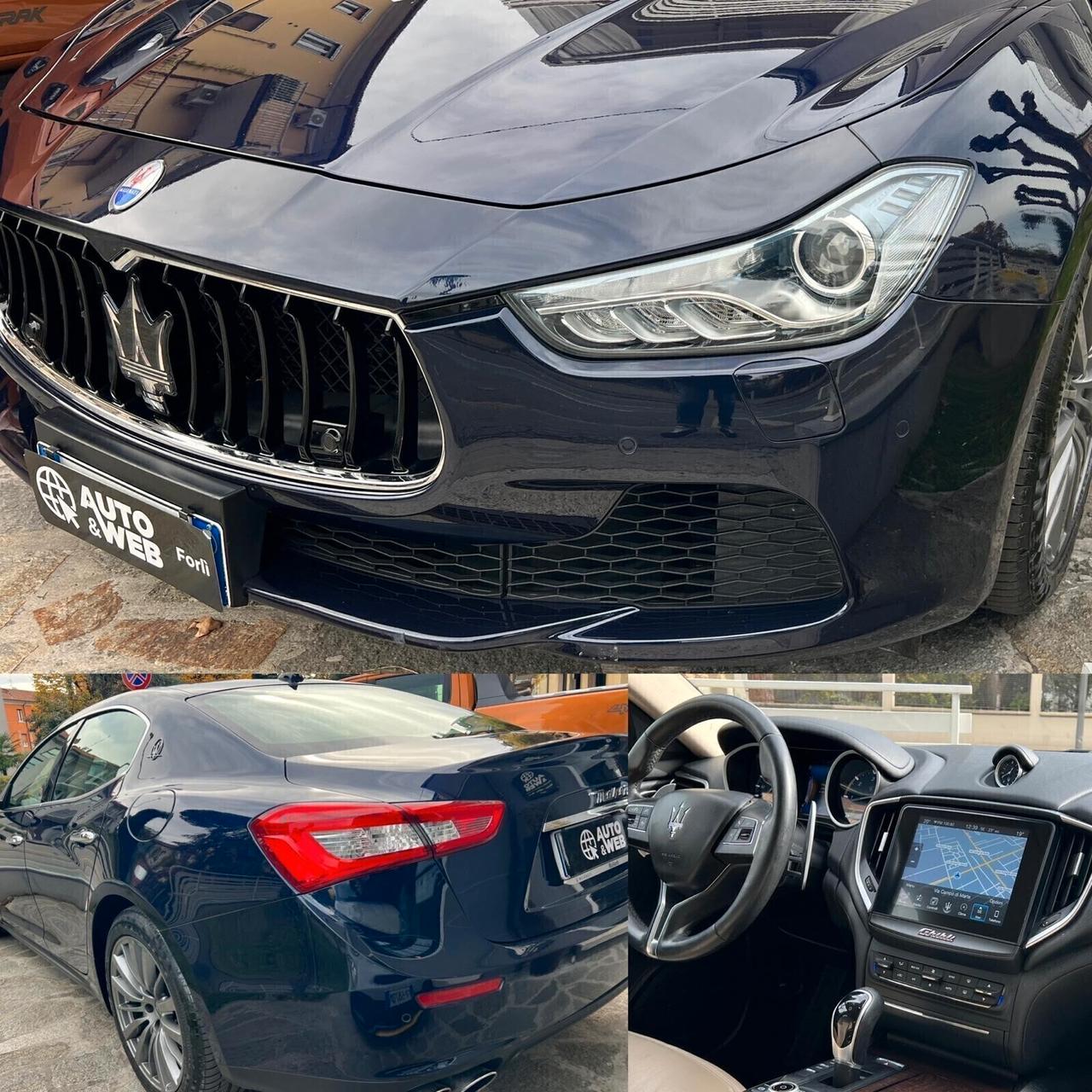 MASERATI GHIBLI V6 DIESEL 250cv UNIPROPRIETARIO